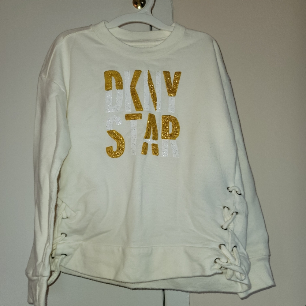 Toddler Girls size 3T DKNY long sleeve blouse